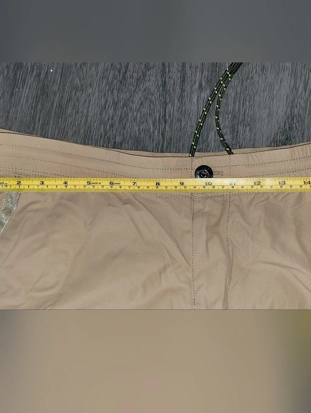 RLXRalph Lauren Tan Swim trunks with Drawcord Waist